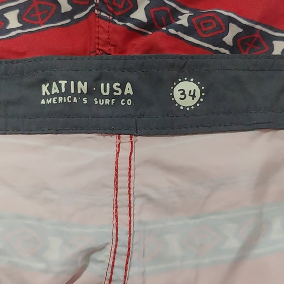 34 Katin USA swim surf board shorts - Picture 3 of 4